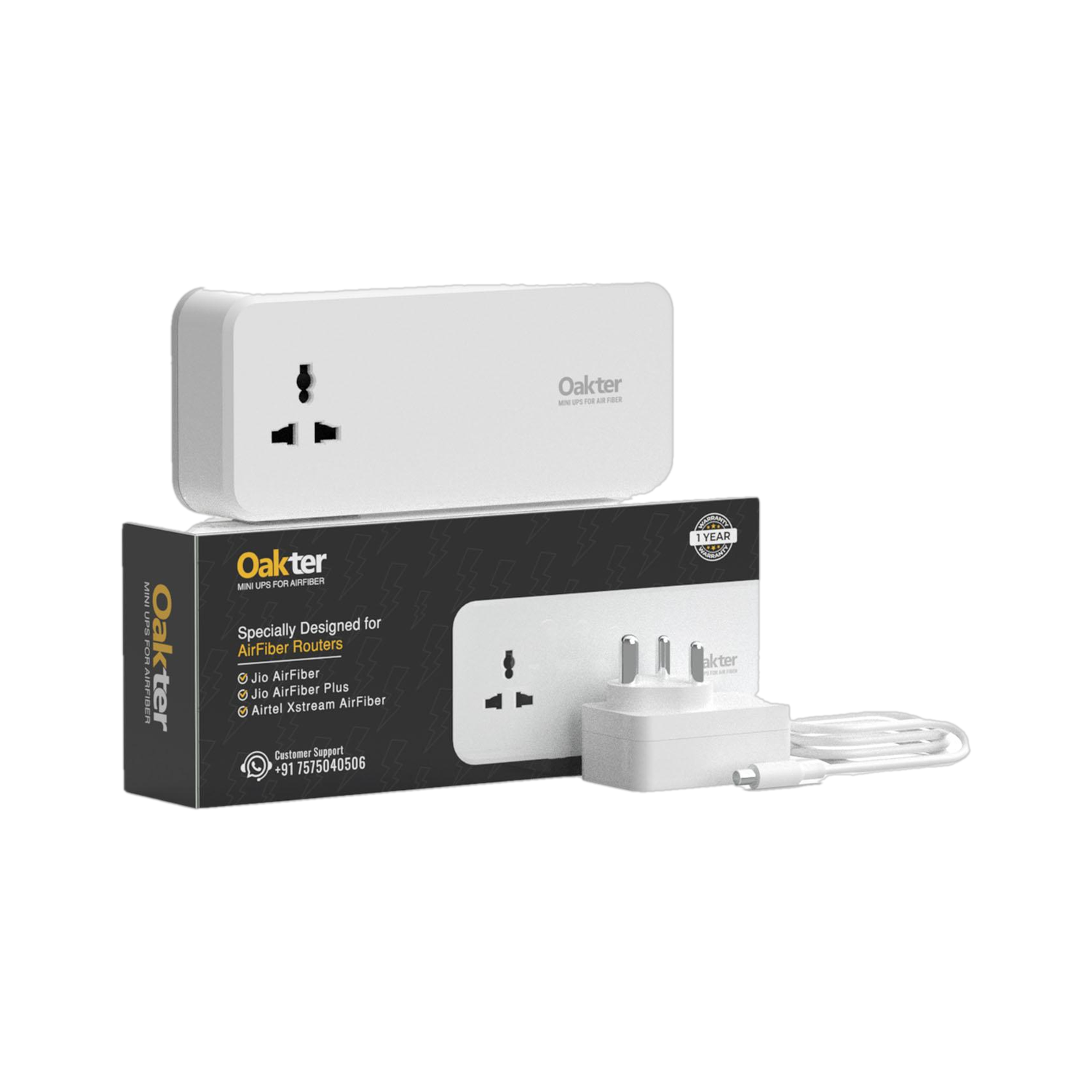 Oakter Mini UPS Air Fiber V3.0 Power Backup - Image 1