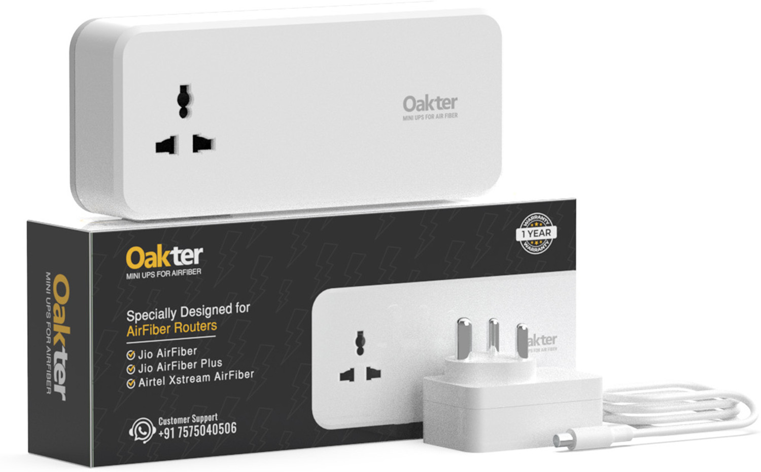Oakter Mini UPS Air Fiber V3.0 Power Backup for Router - Image 1