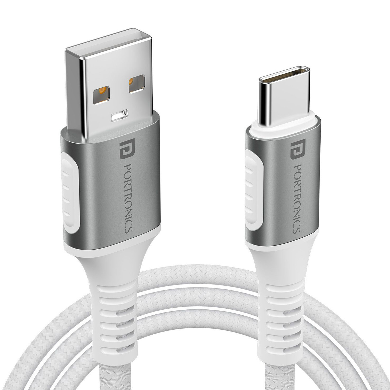 Image of ms star Micro USB Cable 3 A 1 m USB Micro Data Cable 33W Fact Charging Cable Life Time Warranty (Compatible with Mobile, Headphone, Power Bank, White, One Cable, USB Type A To Micro USB)