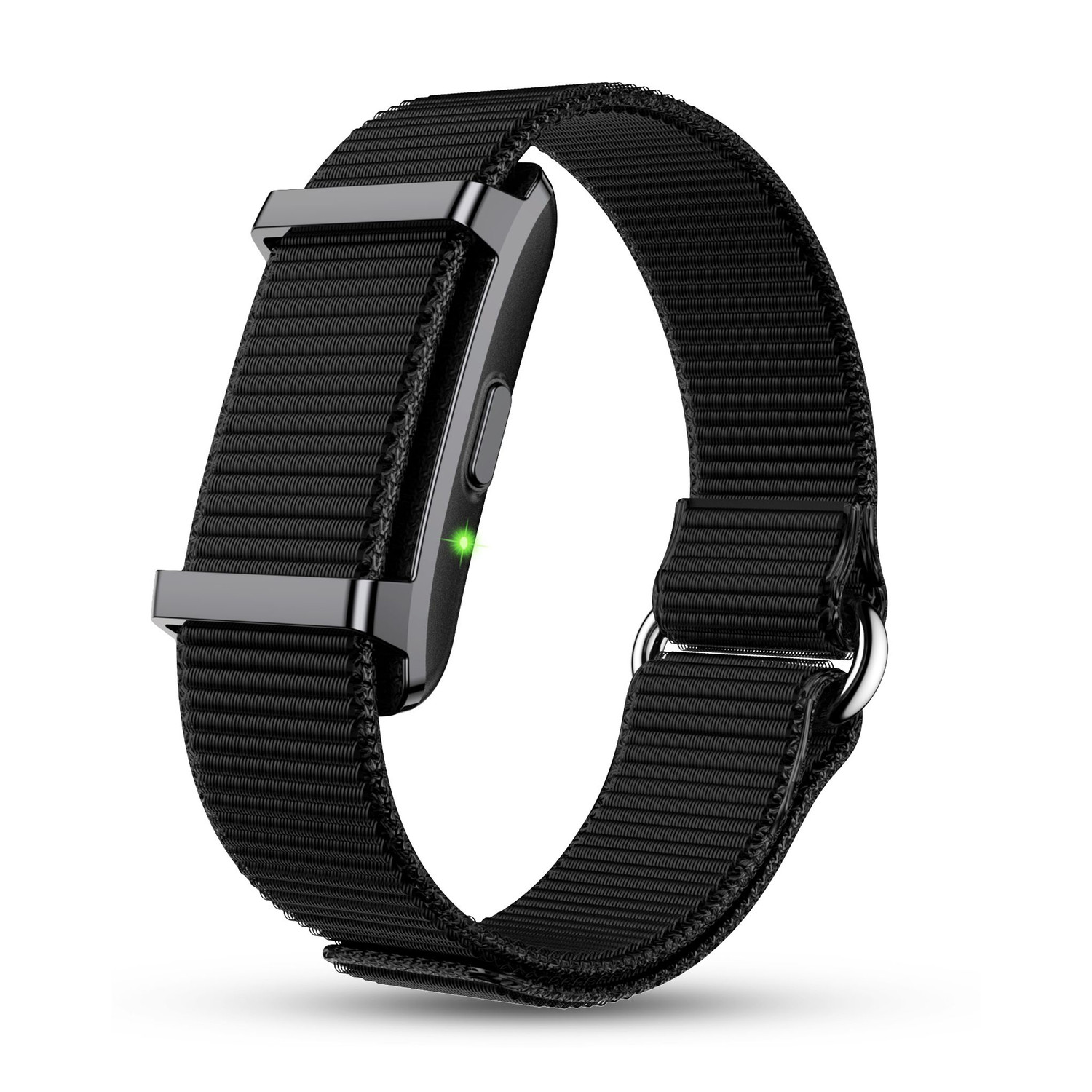Pebble Qore 2 Fitness Band, Black, Free Size - Image 1