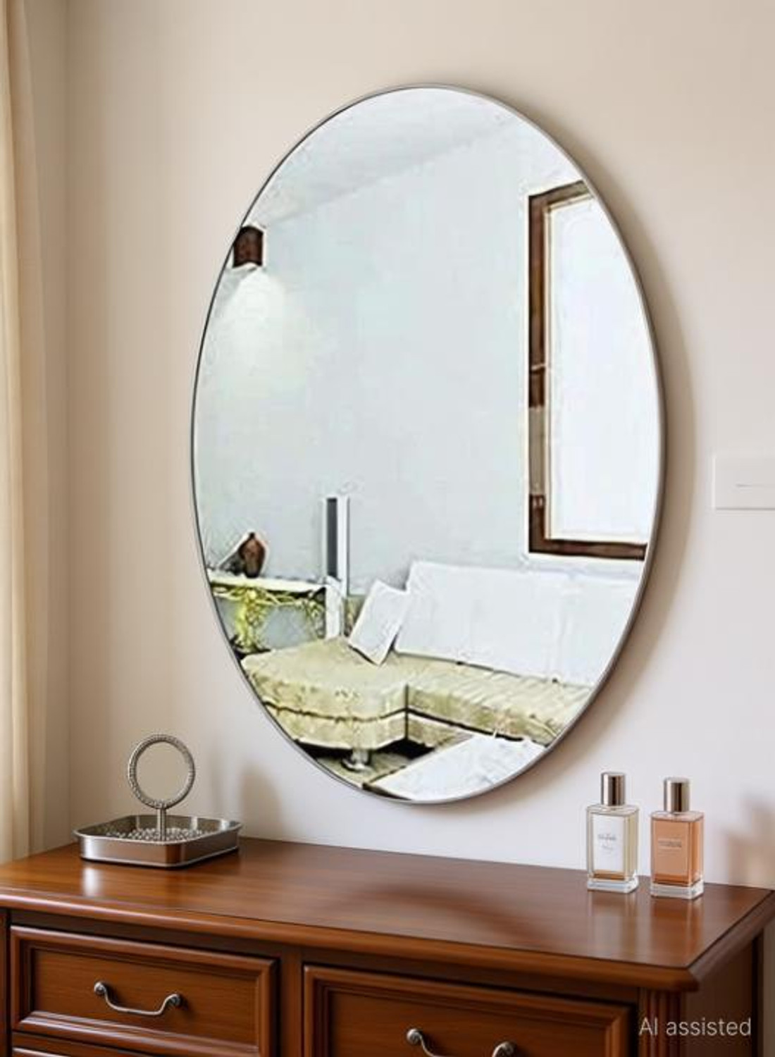 Image of kendra 52364 Bathroom Mirror (Round)