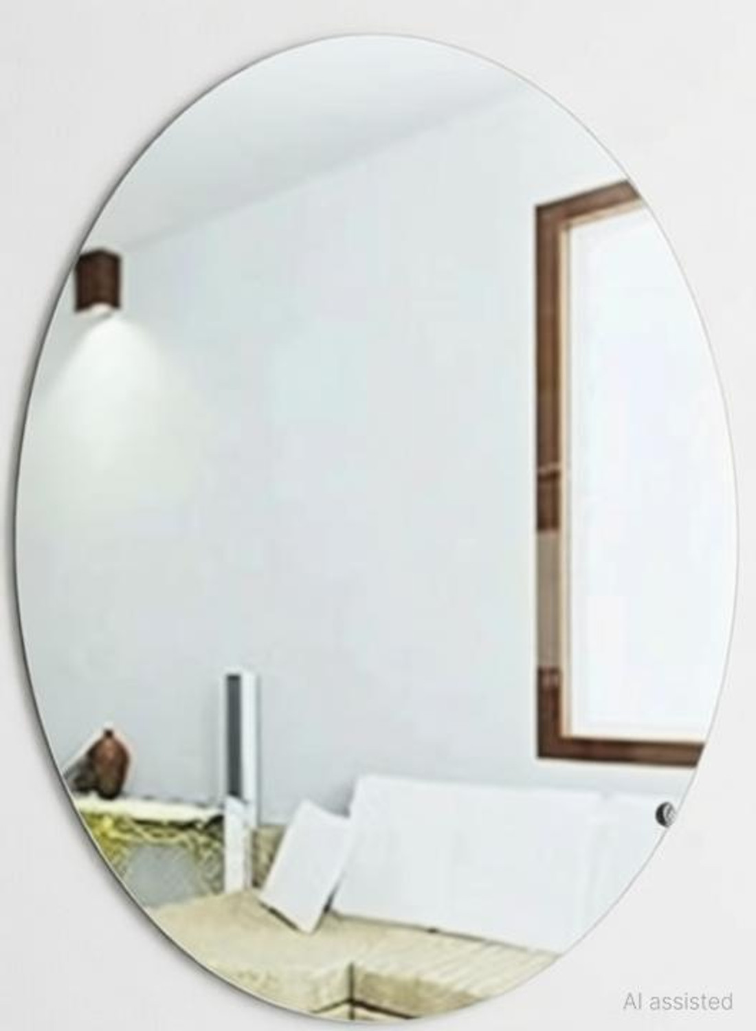 Image of kendra 52364 Bathroom Mirror (Round)
