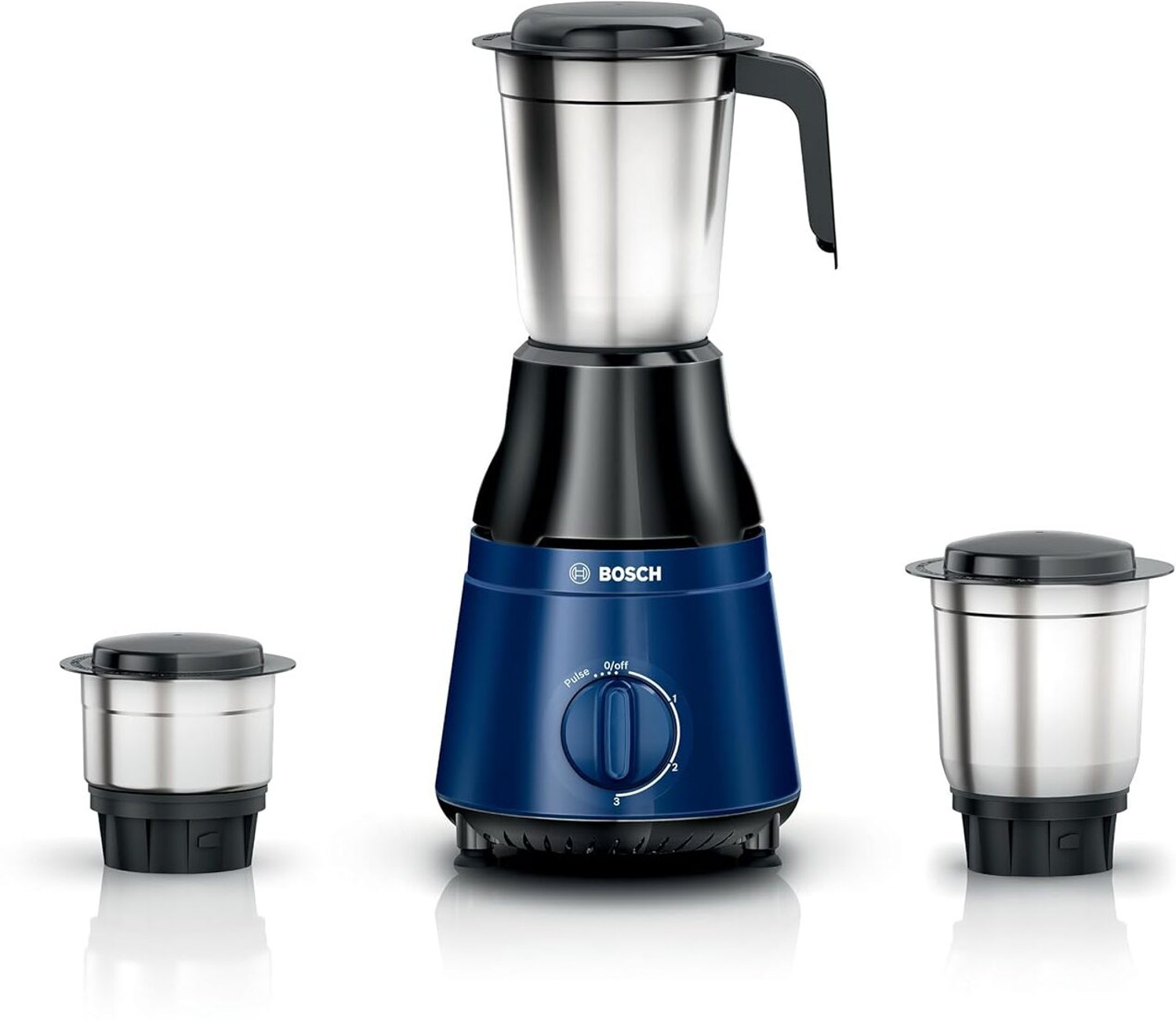 Image of BOSCH Mixer Grinder TrueMixx MG2213C4RI 500 W Mixer Grinder (MG2213C4RI | 3 Jars | Red)