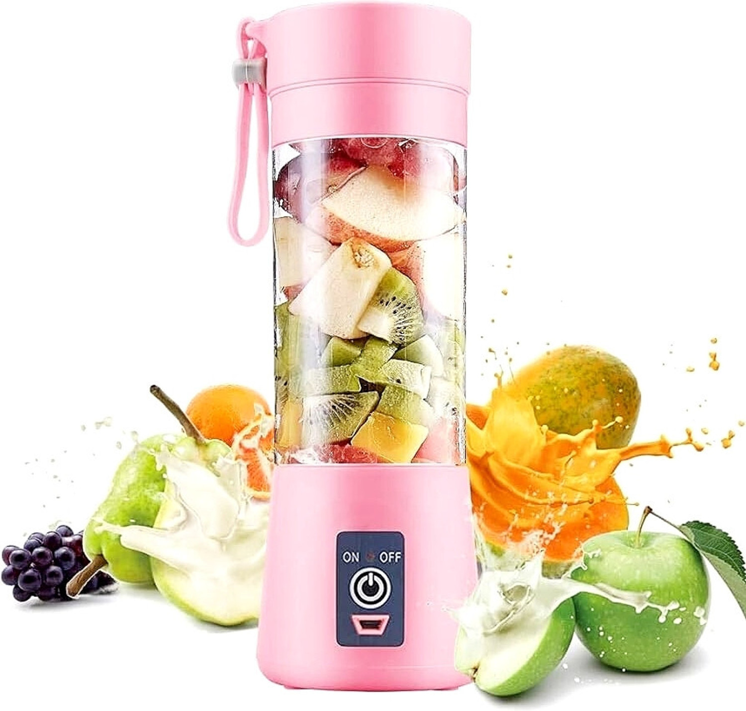 Image of MAXIVE No 25 W Juicer (Travel Ready Smoothie Maker With Bottle | 1 Jar | Multicolor)
