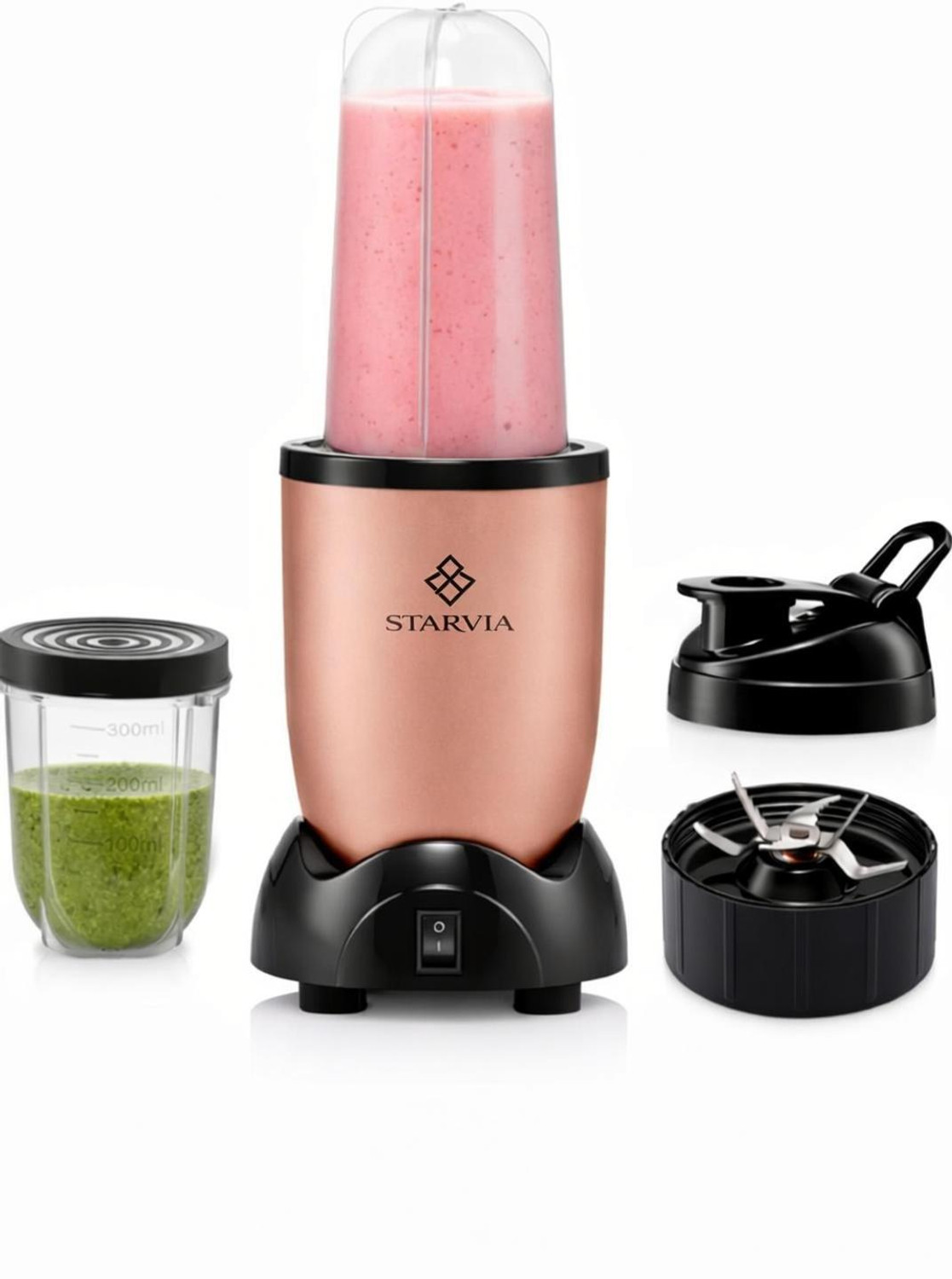 STARVIA 2 Jar 500W Nutri Blender Juicer Mixer Grinder - Image 6