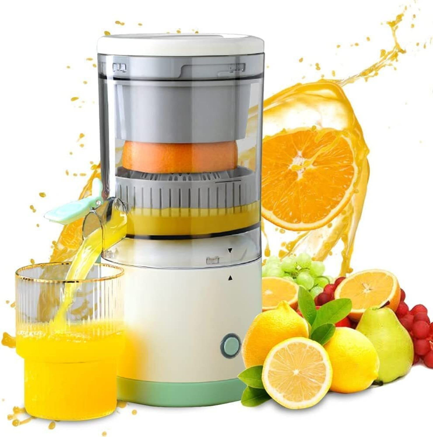 Image of Manasa Electric Juice Mixer 200 W Juicer (Fruit Juicer Electric Machine, Fruit Mixer, Electric Juicer | 1 Jar | Multicolor)