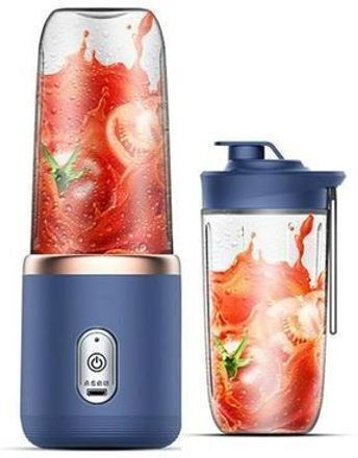 Image of APNA STORE Pro Fruit Juicer 200 W Juicer Mixer Grinder (AK 905A ELECTRIC JUICER MIXER GRINDER RECHARGEABLE USB BOTTLE BLENDER SHAKER | 1 Jar | Multicolor)