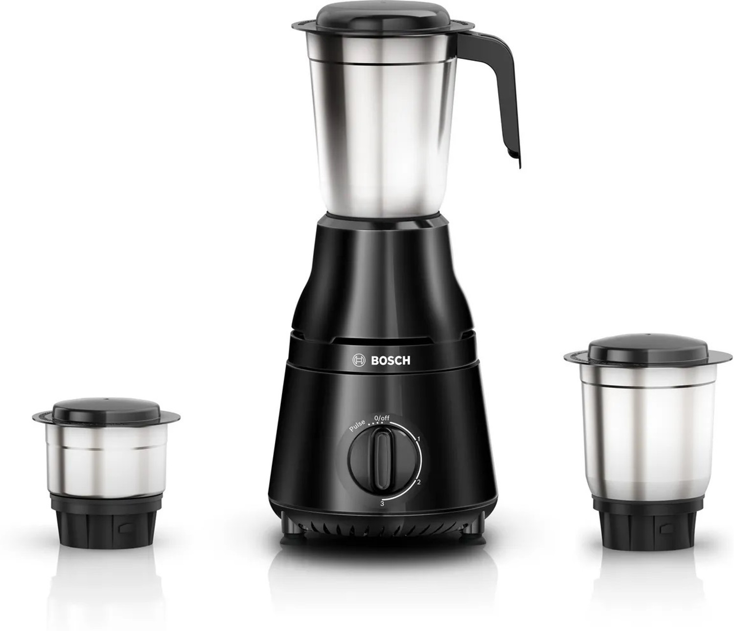 Image of BOSCH Mixer Grinder TrueMixx MG2213C4RI 500 W Mixer Grinder (MG2213C4RI | 3 Jars | Red)