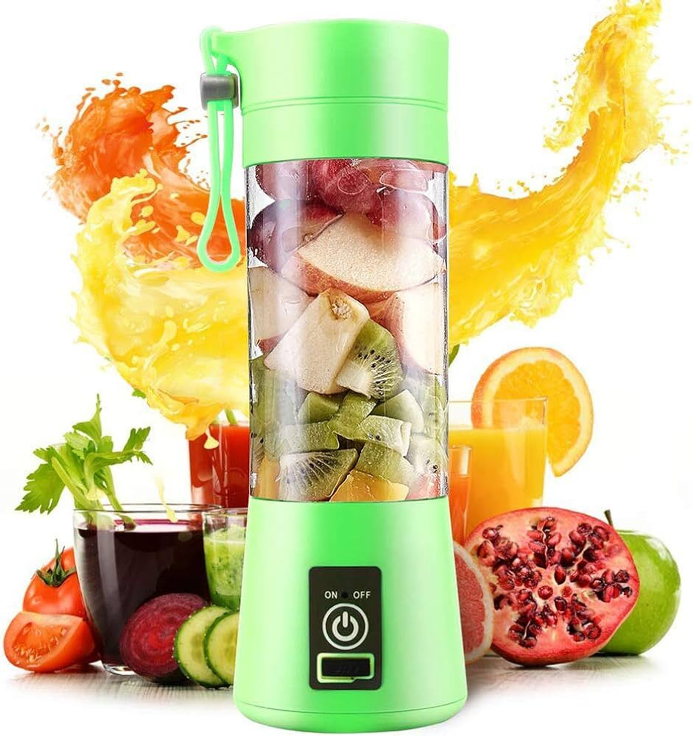 Image of JayGopalTrendz Portable Juicer 0.1 40 W Juicer (Juicer001 green | Multicolor)