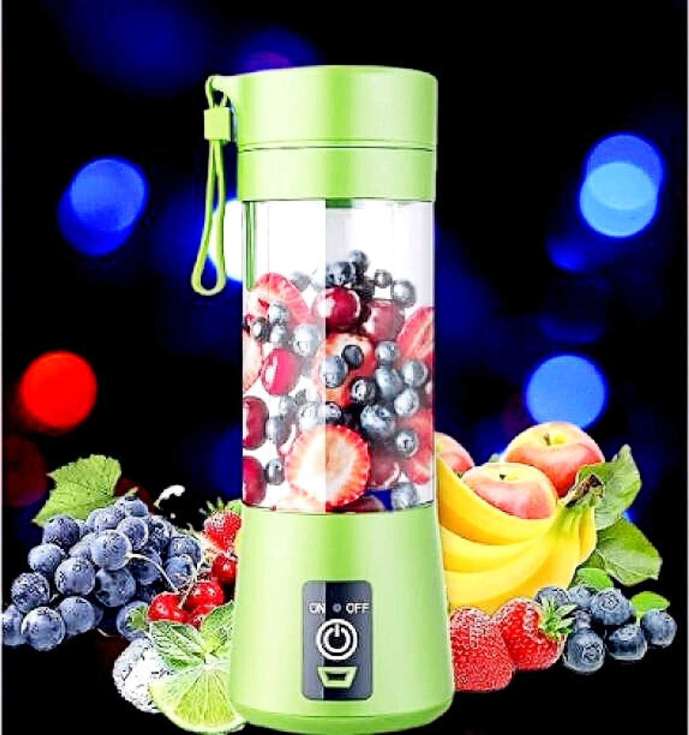 Image of fortuner 500W 500 W Juicer Mixer Grinder (Mixer-grinder-Juicer 29 | 3 Jars | Blue)