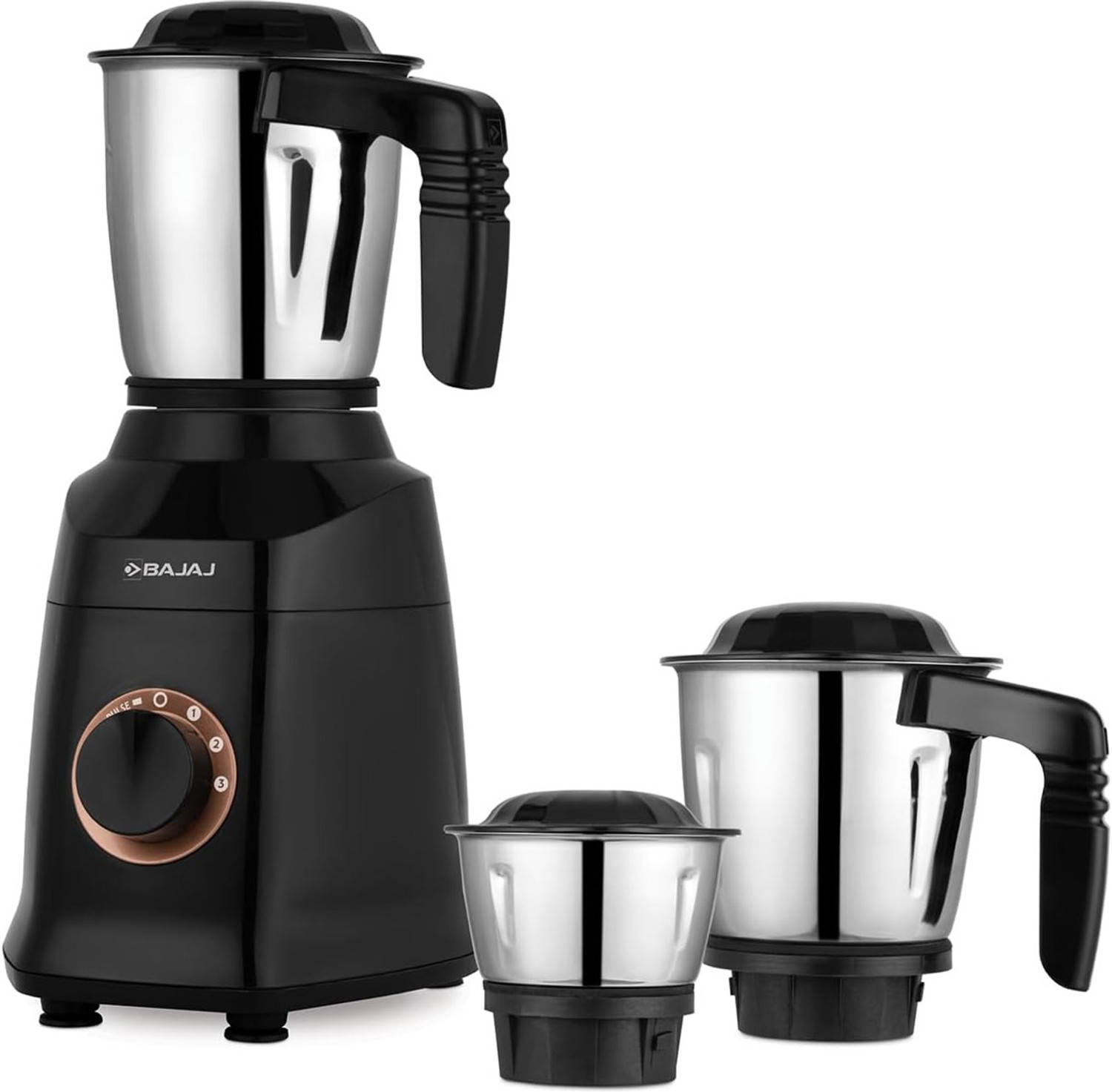 Image of PADMINI DYNA 550 W Mixer Grinder (DYNA 550W | 3 Jars | RED AND WHITE)