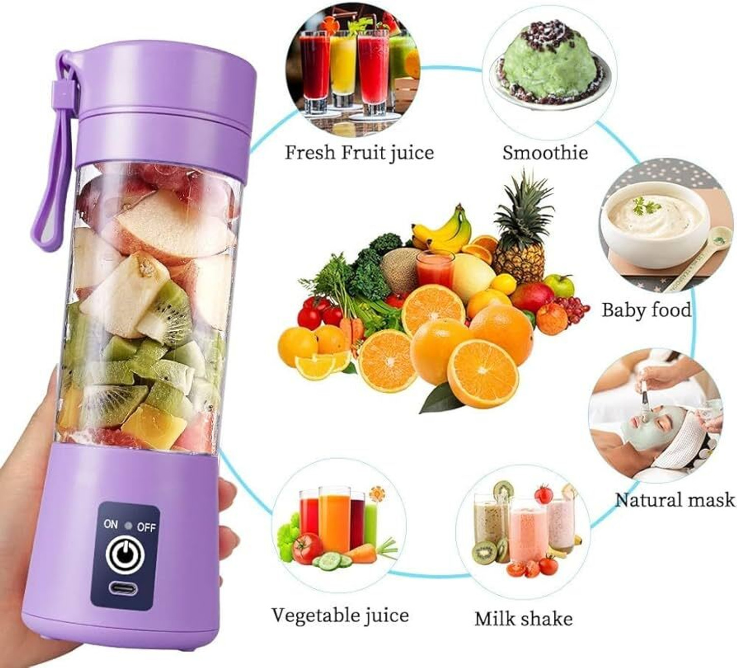 Image of JayGopalTrendz JSS 220 W Juicer (j 38 | Multicolor)