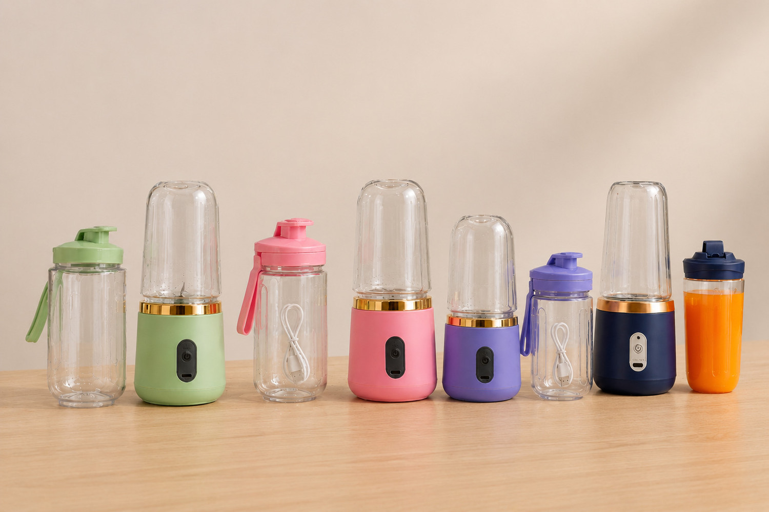 Image of MAXIVE No 25 W Juicer (Compact Fruit Bottle Smoothie Maker | 1 Jar | Multicolor)