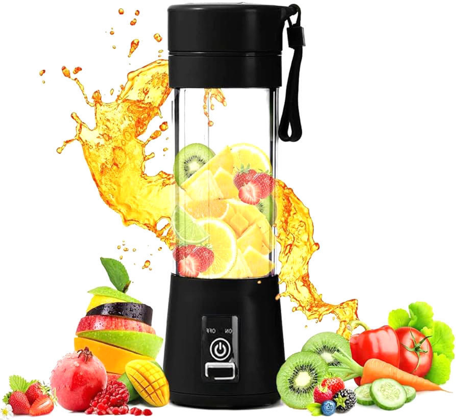 Image of MAXIVE No 25 W Juicer (Juice Blender31 | 1 Jar | Multicolor)