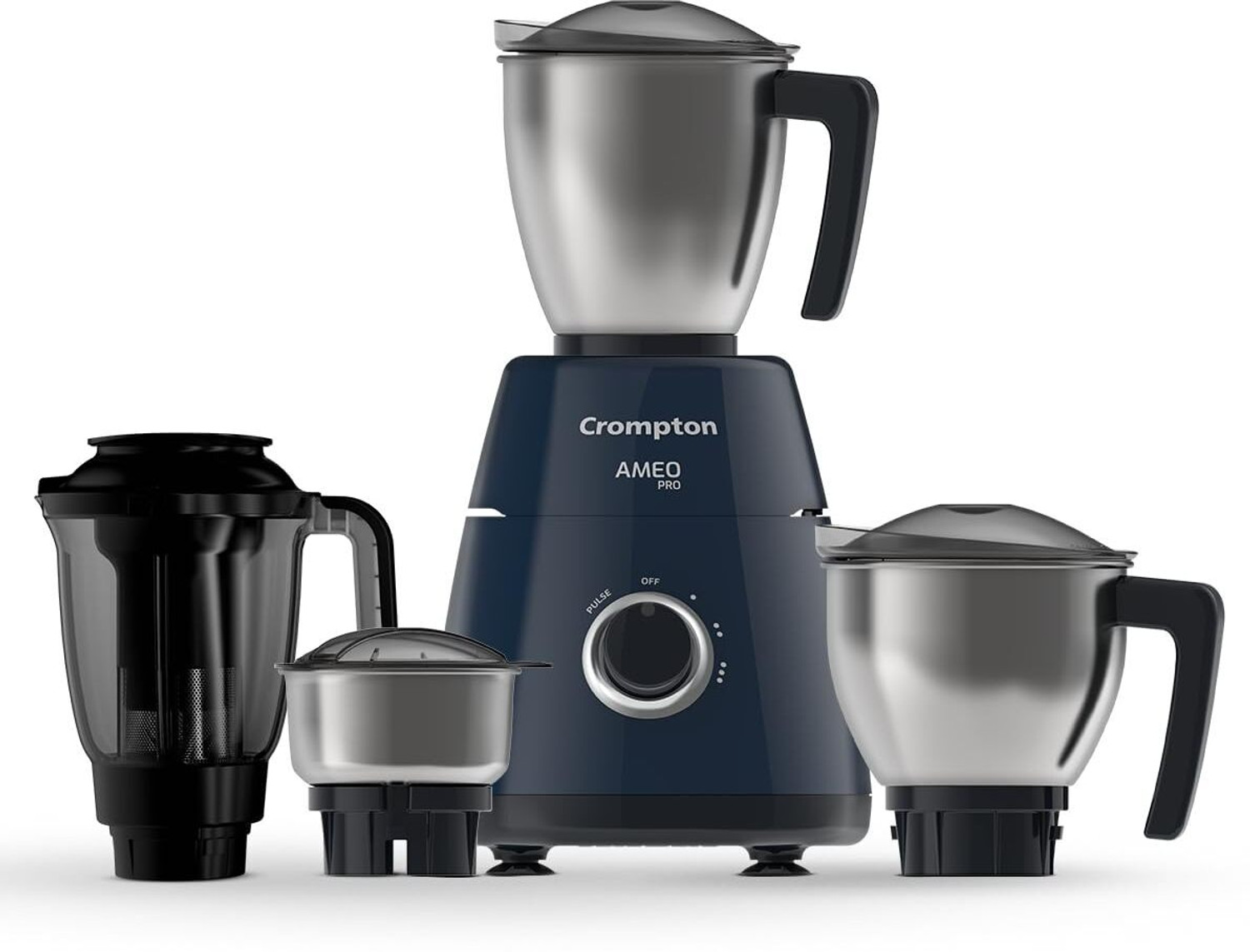 Crompton with Motor Vent-X Technology, Life Active 750 W Mixer Grinder