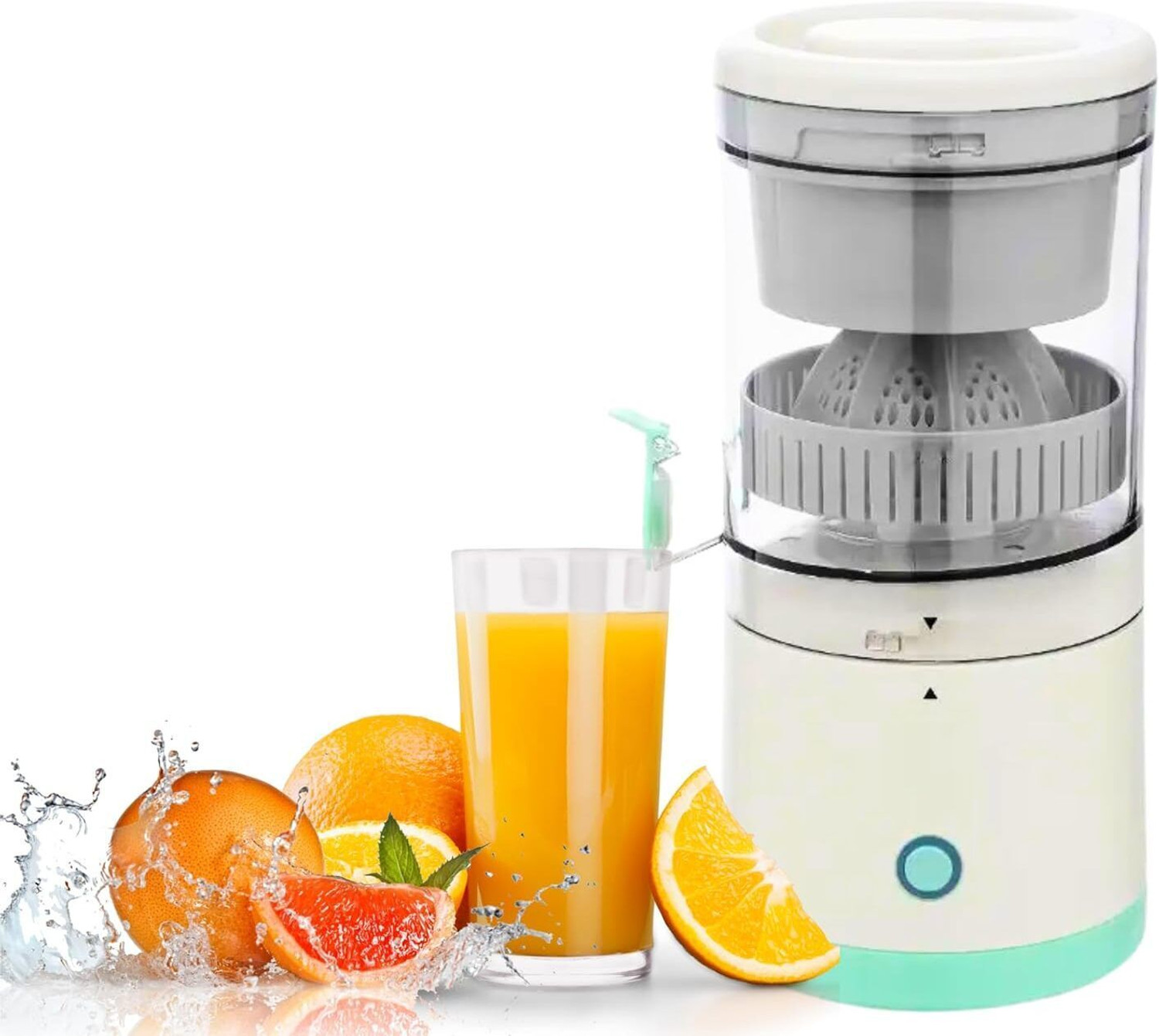 Image of Ganesh store Pro Fruit Juicer 220 W Juicer Mixer Grinder (CXZ 859K Portable Electric Fruit Juicer Maker USB Rechargeable Mini Juicer | 1 Jar | Multicolor)