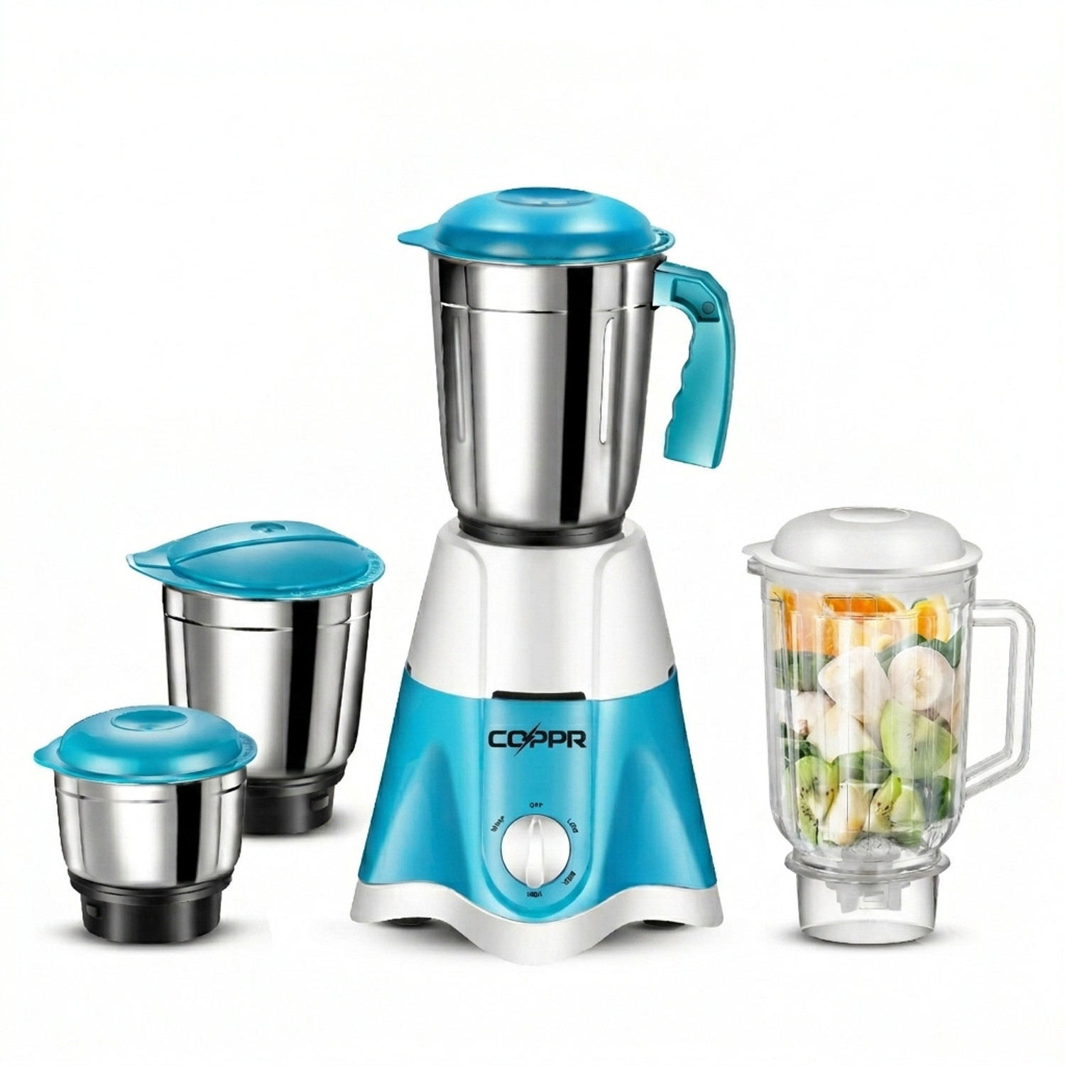 Image of Thomson FreshMix 700 W Mixer Grinder (FreshMix | 4 Jars | White)