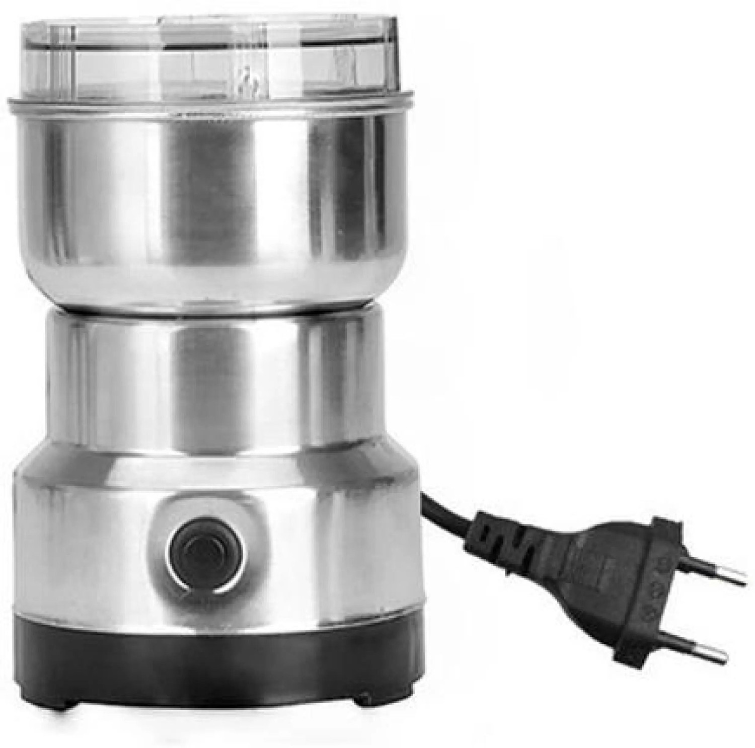 Image of Manasa 150W Mixer Grinder 200 W Mixer Grinder (Stainless Steel Dry Grain | 1 Jar | Silver)