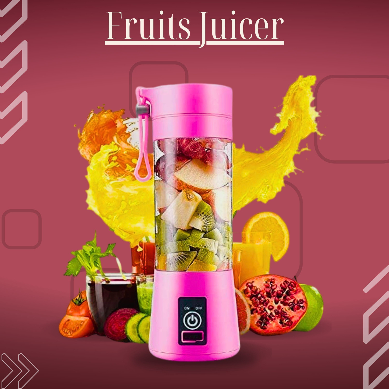 Image of JayGopalTrendz JSS 220 W Juicer (j 38 | Multicolor)