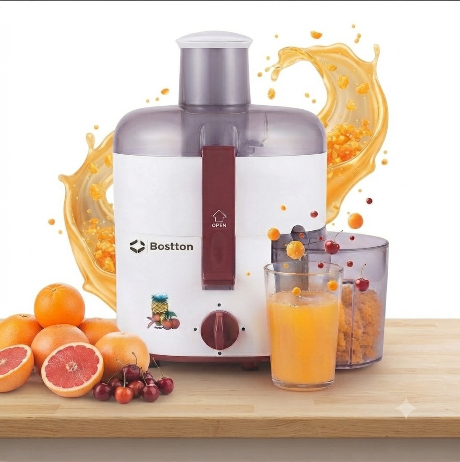 Image of Sanway JMG 900 W Juicer Mixer Grinder (TURBO JET + 900 W | 2 Jars | White)