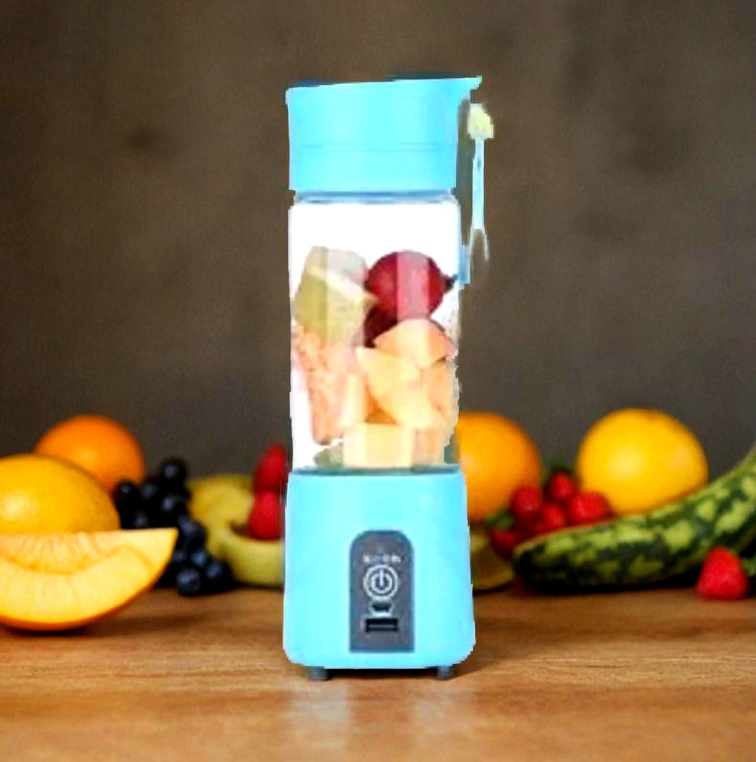 Image of ECOWIN YC 05 400 W Juicer Mixer Grinder (SMALL PORTABLE JUICER | 2 Jars | Multicolor, Blue, Pink, Black)