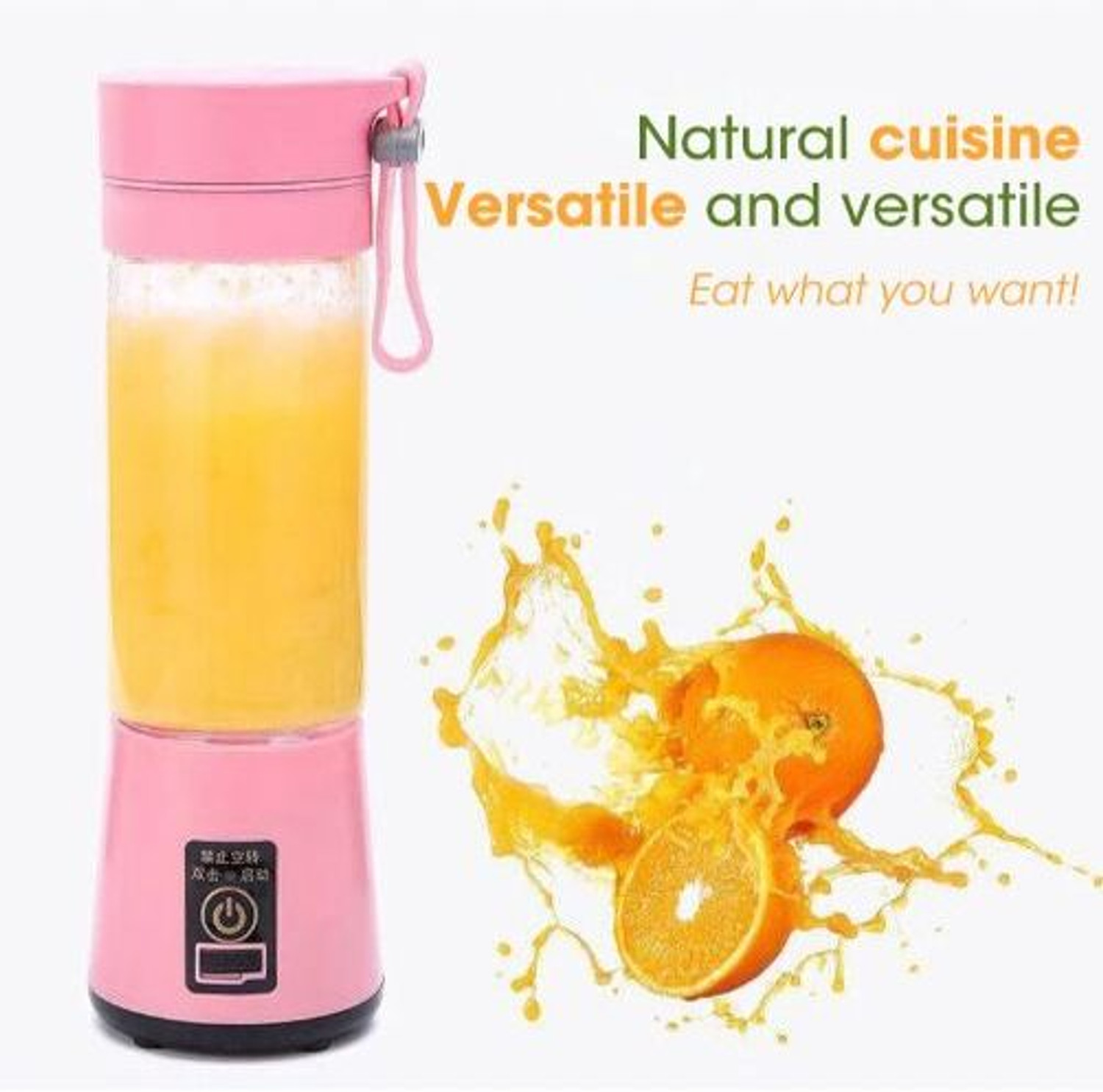 Image of Modexa Global Pro Fruit Juicer 200 W Juicer Mixer Grinder (AE 952A PORTABLE BLENDER FOR SMOOTHIES SHAKES FOR OFFICE,GYM,TREKKING,HOME USE | 1 Jar | Multicolor)