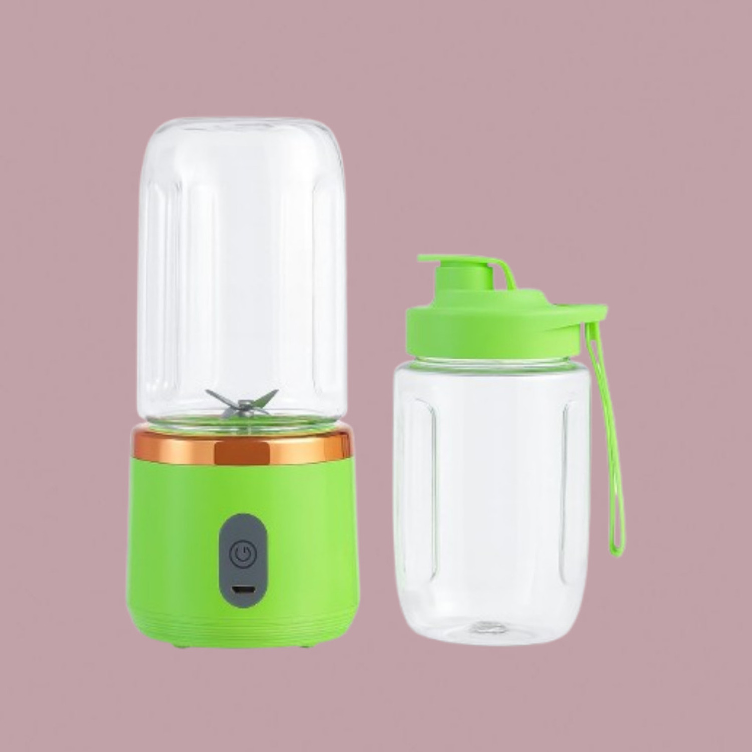 Image of MAXIVE No 25 W Juicer (Portable Smoothie Bottle Juice Maker | 1 Jar | Multicolor)