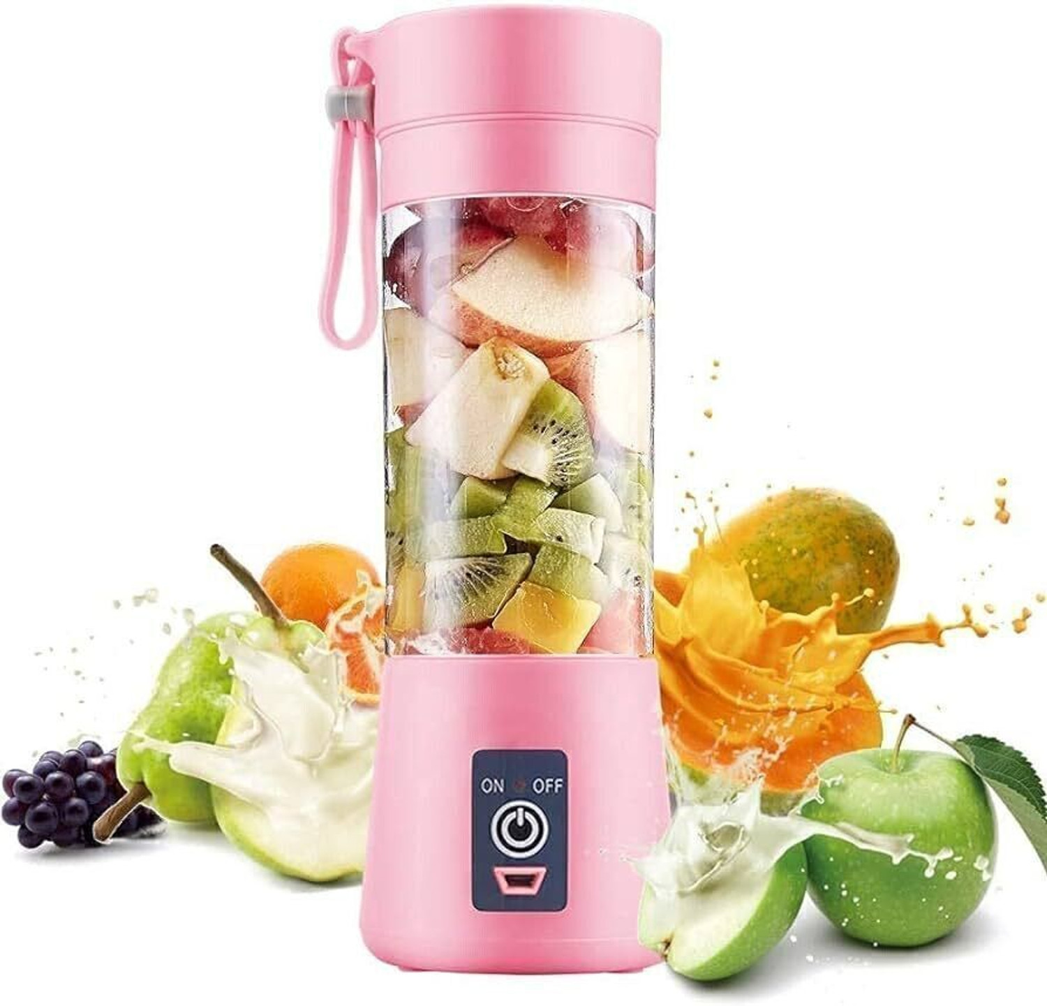 Image of APNA STORE Pro Fruit Juicer 200 W Juicer Mixer Grinder (AHU 870U RECHARGEABLE | 1 Jar | Multicolor)