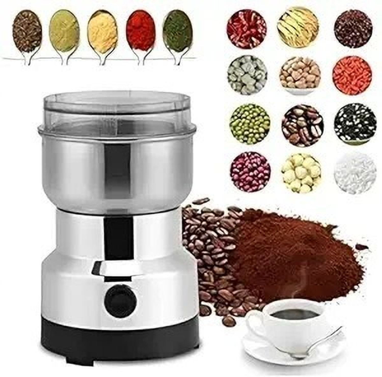Image of Radhe Pro Fruit Juicer 200 W Juicer Mixer Grinder (USB Rechargeable Juicer & Portable Mini Juicer For Jiucer /Milk ShakesYX86 | 1 Jar | Multicolor)