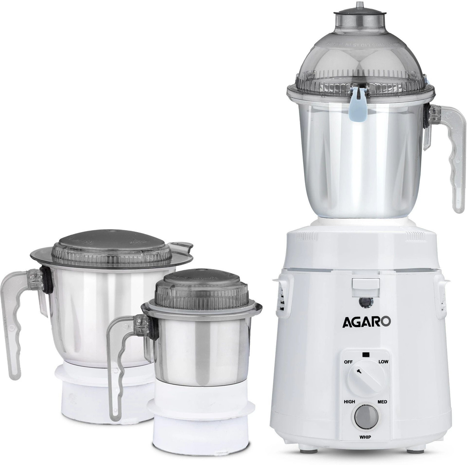 Image of Sanway JMG 900 W Juicer Mixer Grinder (TURBO JET + 900 W | 2 Jars | White)