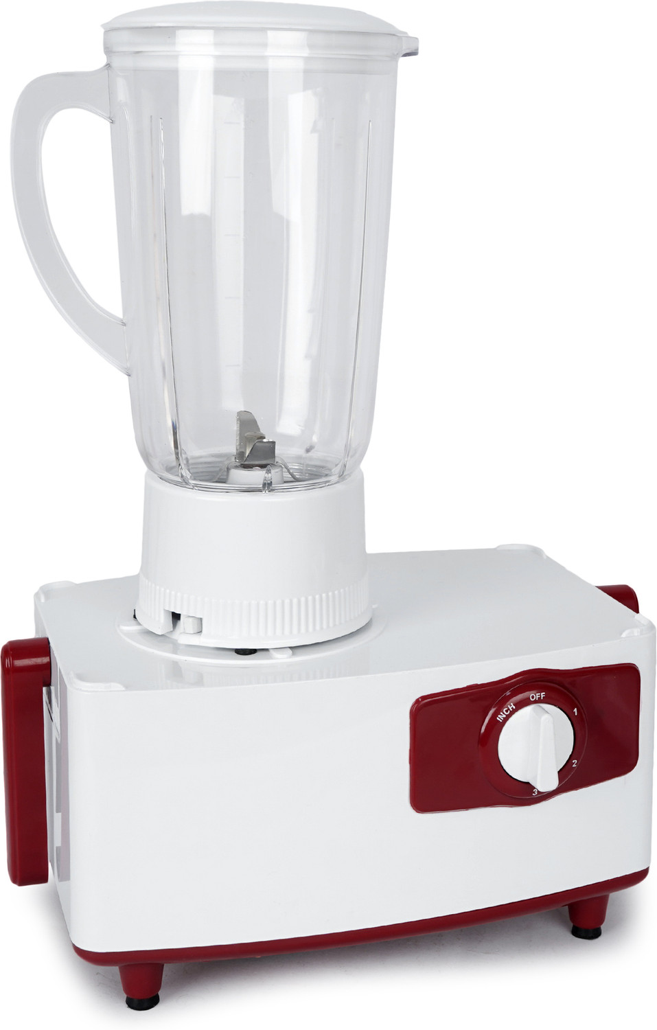 Image of PADMINI DYNA 550 W Mixer Grinder (DYNA 550W | 3 Jars | RED AND WHITE)