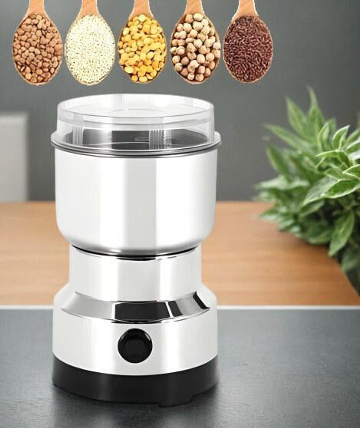 Image of Manasa 150W Electric Mini Mixer Grinder Juicer Light weight Compact for KitchenCJ333 240 W Juicer Mixer Grinder (150W Electric Mini Mixer Grinder Juicer Light weight Compact for KitchenCJ333 | 1 Jar | Multicolor)