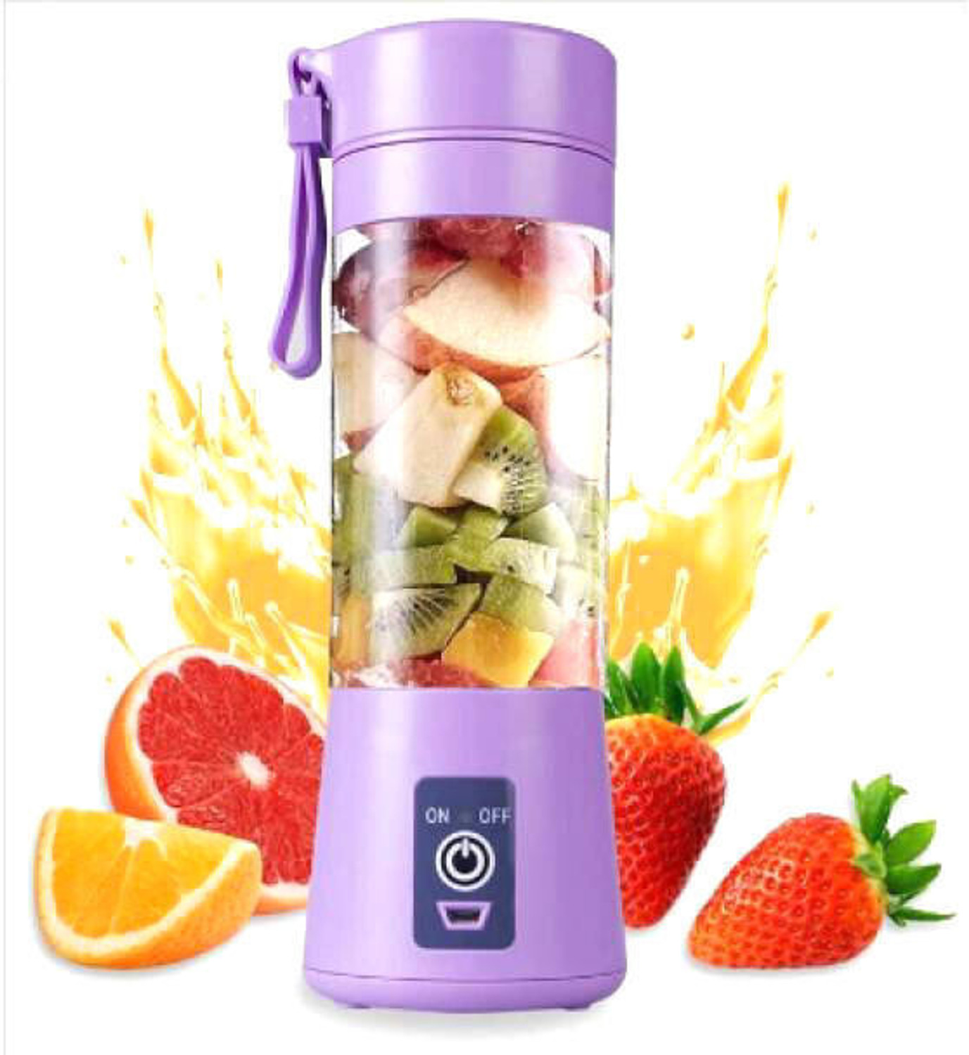 Image of MAXIVE No 25 W Juicer (Compact Fruit Bottle Smoothie Maker | 1 Jar | Multicolor)