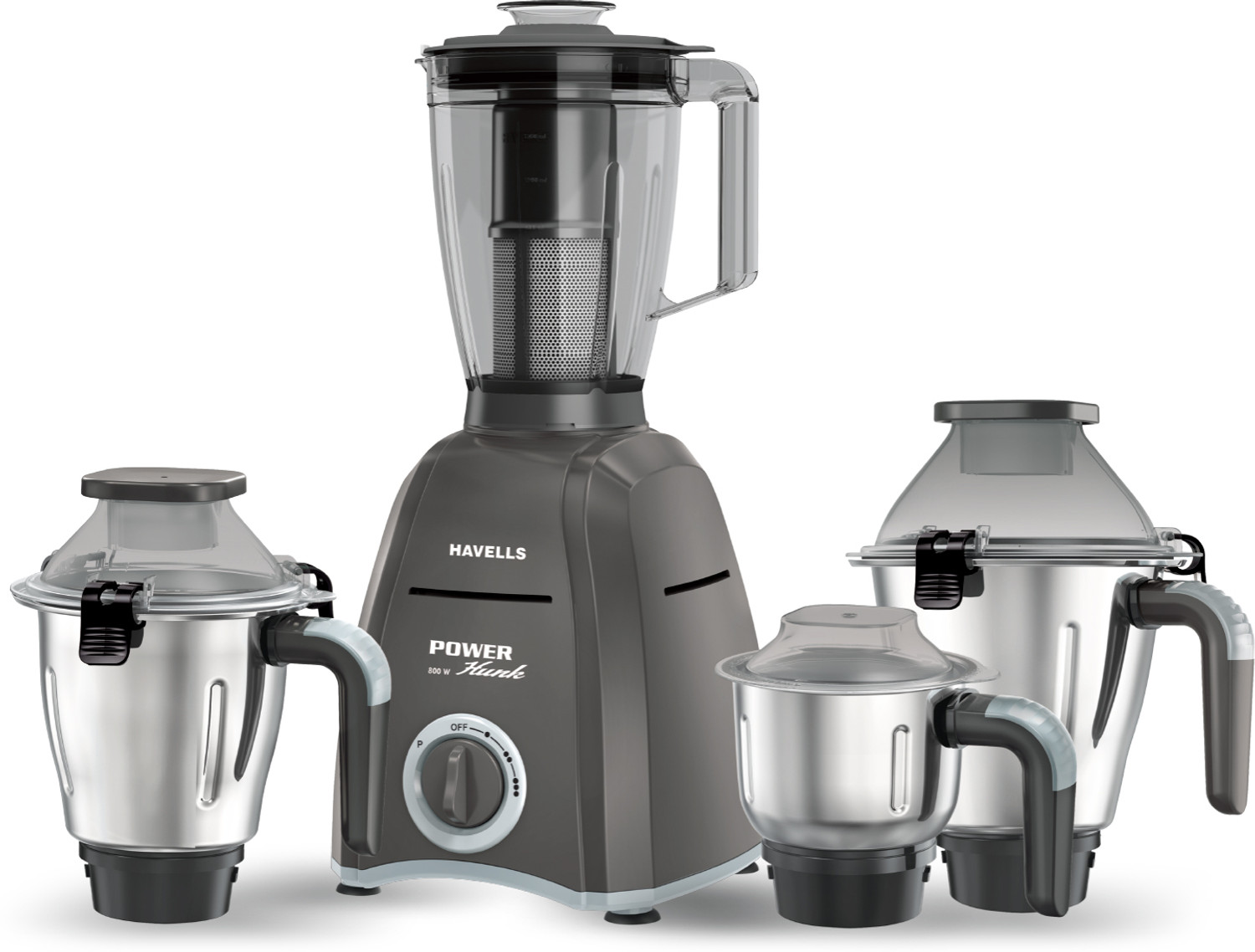 Image of Sanway JMG 900 W Juicer Mixer Grinder (TURBO JET + 900 W | 2 Jars | White)