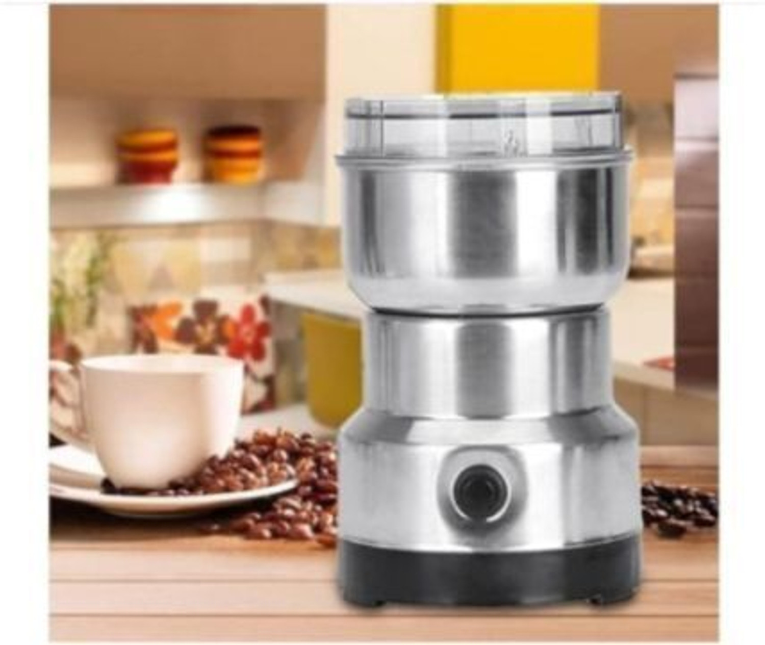 Image of Manasa design Electric Household Grinder Juicer Mixer Grinder W 250 W Mixer Grinder (250 W,28000 RPM Mini Stainless Steel Spice Nuts Grainder Kitchen | 1 Jar | Multicolor)