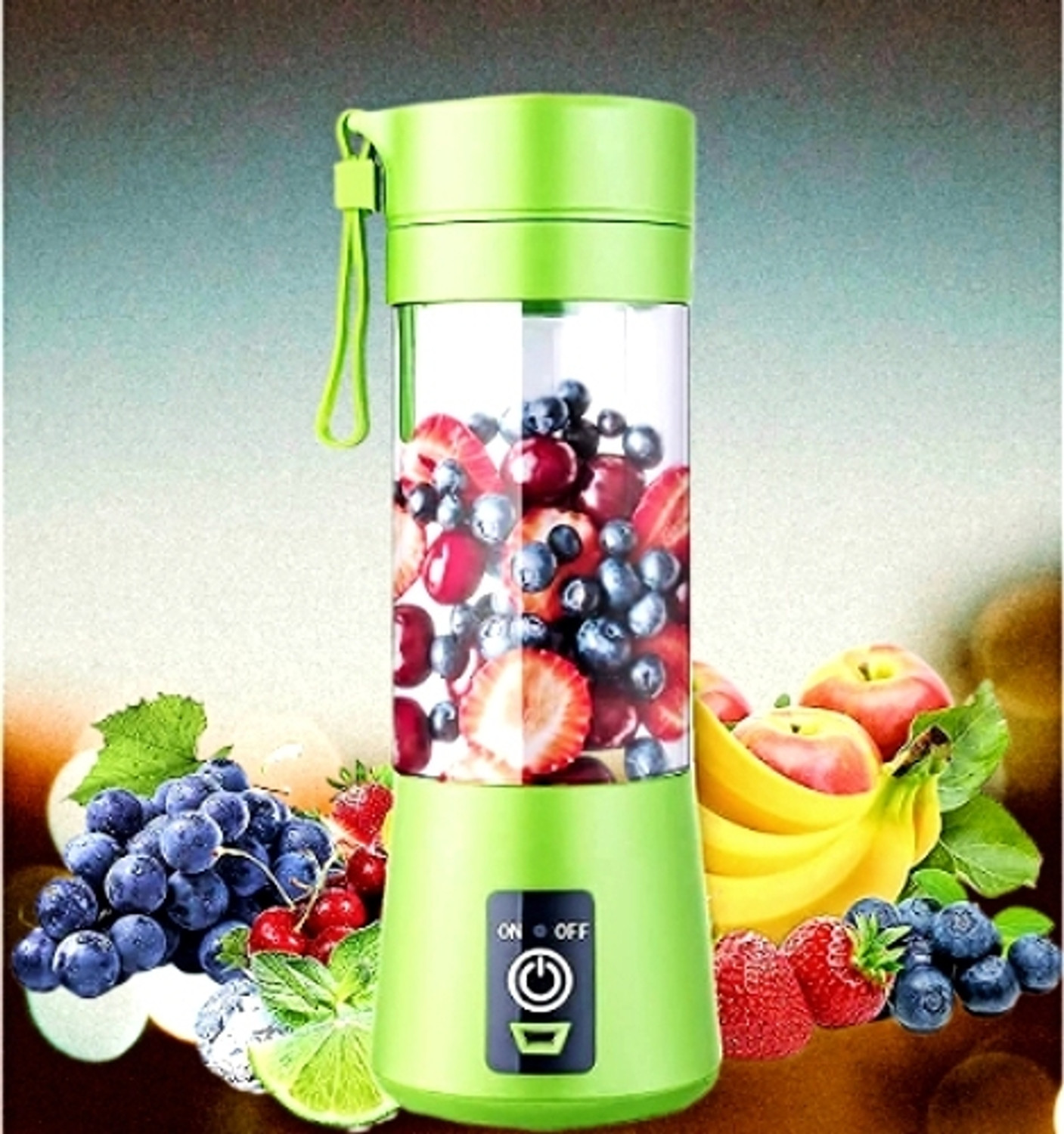 Image of ECOWIN YC 05 400 W Juicer Mixer Grinder (SMALL PORTABLE JUICER | 2 Jars | Multicolor, Blue, Pink, Black)