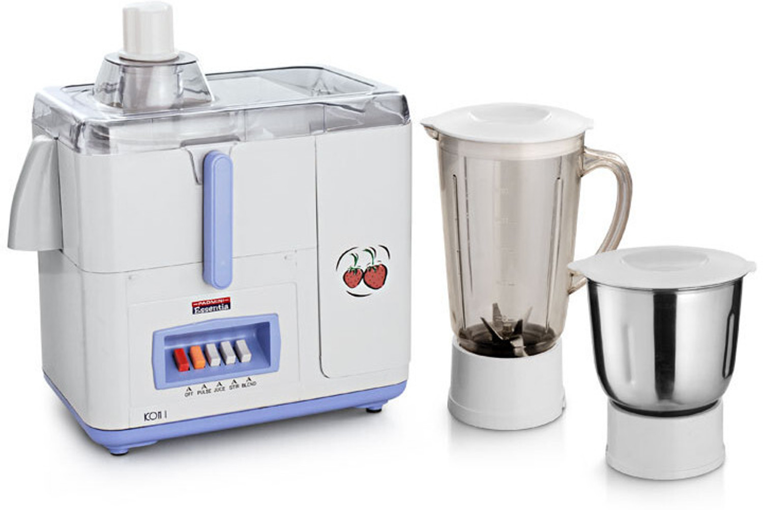 Image of Sunflame CRYSTAL 3 JARS 500 W Juicer Mixer Grinder (Crystal | 3 Jars | White)
