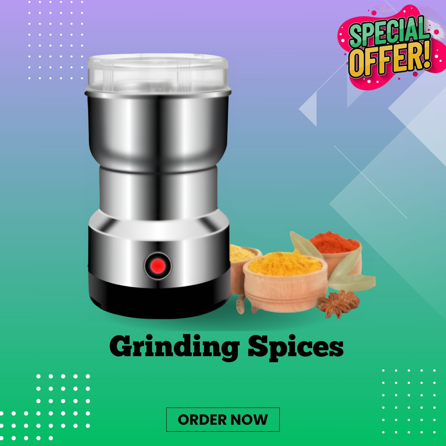 Image of JayGopalTrendz Electric Mini Mixer Coffee Grinder Juicer Light weight Compact for KitchenFG393 240 W Juicer Mixer Grinder (Electric Mini Mixer Coffee Grinder Juicer Light weight Compact for KitchenFG393 | 1 Jar | Multicolor)