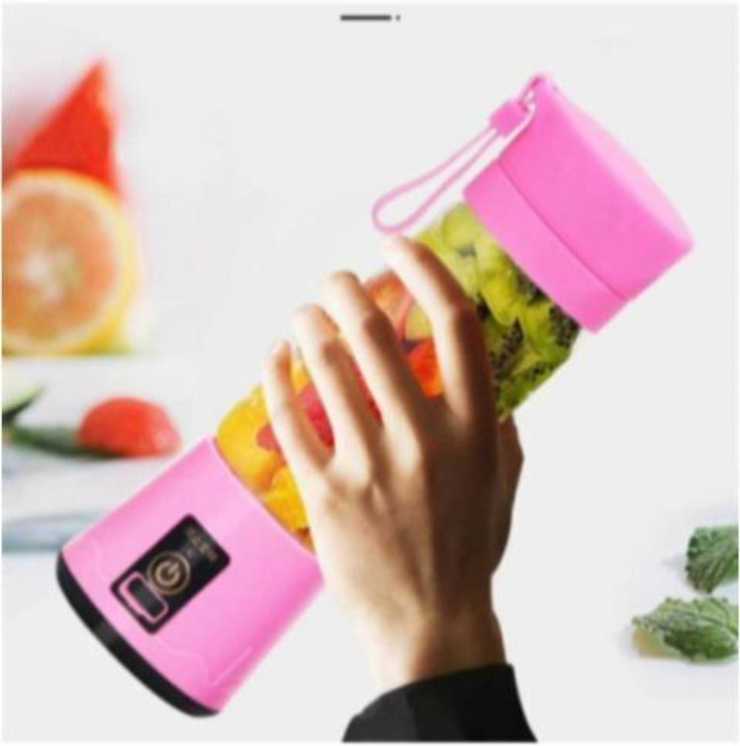 Image of Radhe Pro Fruit Juicer 200 W Juicer Mixer Grinder (JUI51-ER92-Mini Juicer for Shake Smoothie Bottle Grinder juicer | 1 Jar | Multicolor)
