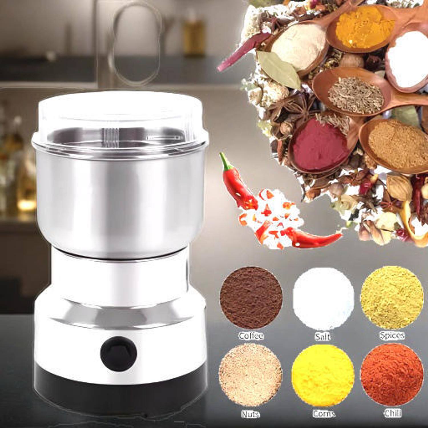 Image of SOURABH j1 25 W Juicer Mixer Grinder (j1 | 1 Jar | Orange)