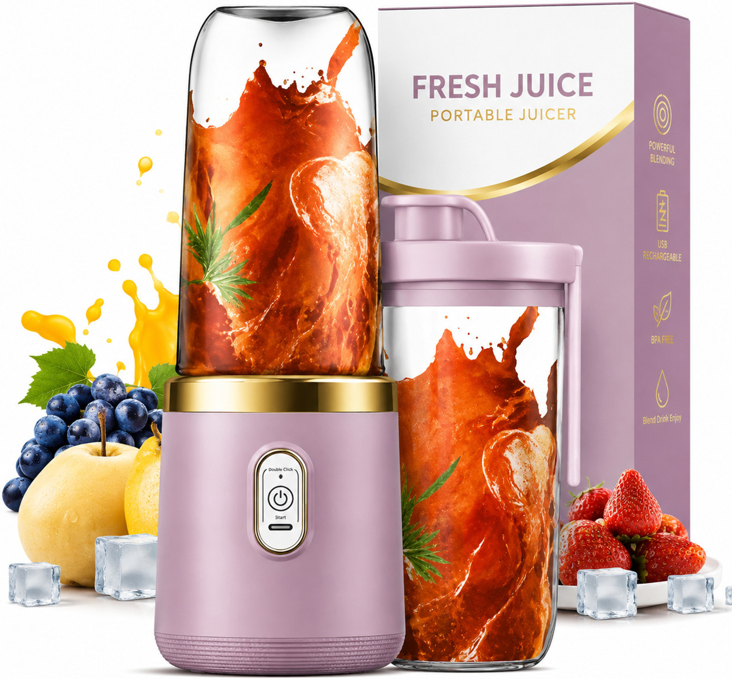 CITRODA Portable USB Juicer Blender - Image 1