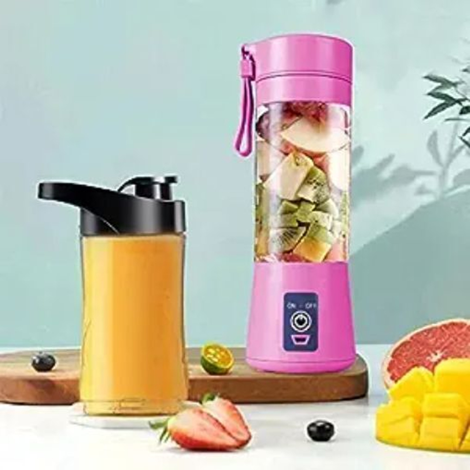 Image of JayGopalTrendz Electric Mini Mixer Coffee Grinder Juicer Light weight Compact for KitchenFG393 240 W Juicer Mixer Grinder (Electric Mini Mixer Coffee Grinder Juicer Light weight Compact for KitchenFG393 | 1 Jar | Multicolor)