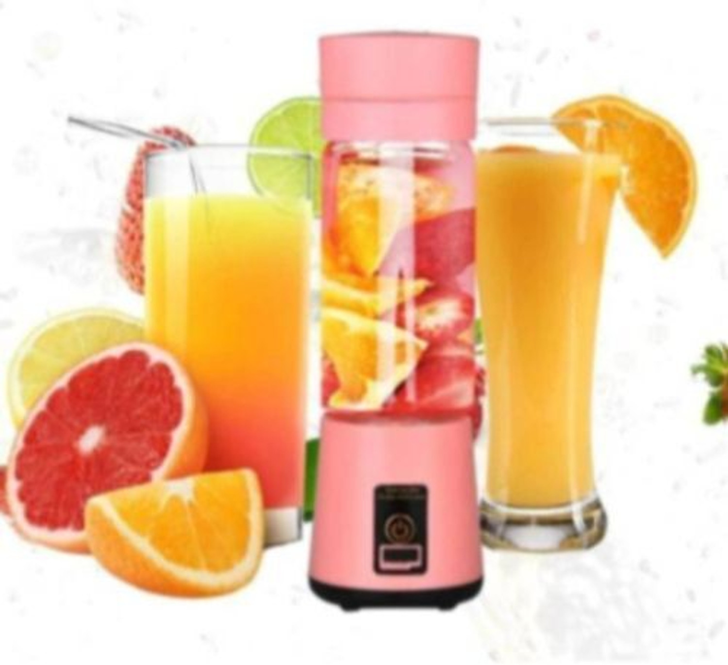 Image of princemarkett Pro Fruit Juicer 200 W Juicer Mixer Grinder (NOK36-ER70 Portable Blender 6 Blade Electric Juicer Blender | 1 Jar | Multicolor)