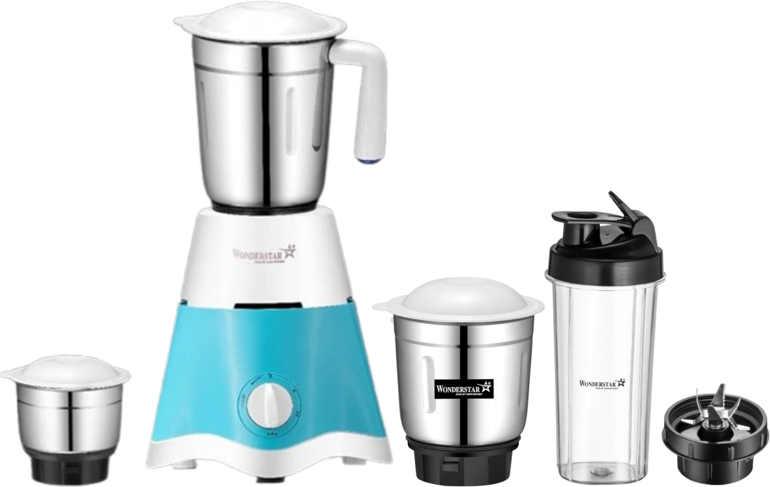 Image of BOSCH Mixer Grinder TrueMixx MG2213C4RI 500 W Mixer Grinder (MG2213C4RI | 3 Jars | Red)