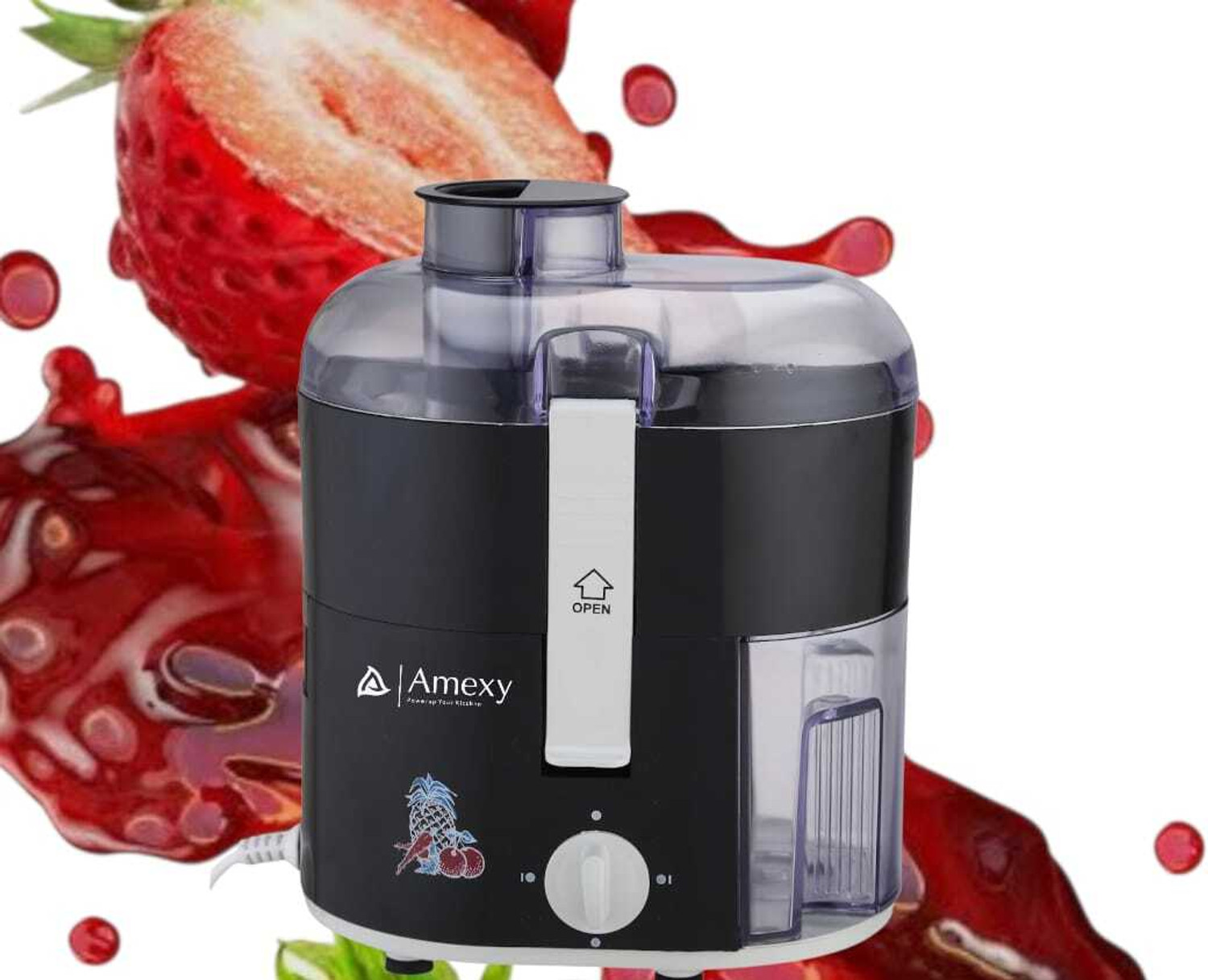 Image of Crompton Ameo Classic 750 W Juicer Mixer Grinder (Ameo Classic 750W Mixer Grinder | 4 Jars | Black)