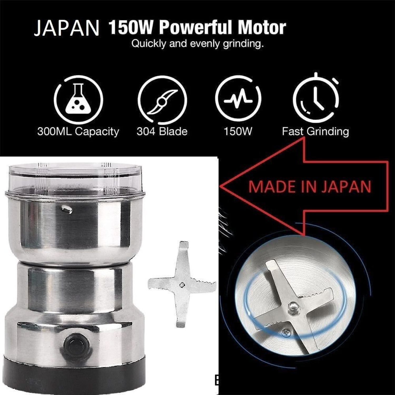 Image of SS brother Pro Fruit Juicer 350 W Juicer Mixer Grinder (USB Rechargeable Mini Juicer Mixer Grinder MI138 | 1 Jar | Multicolor)