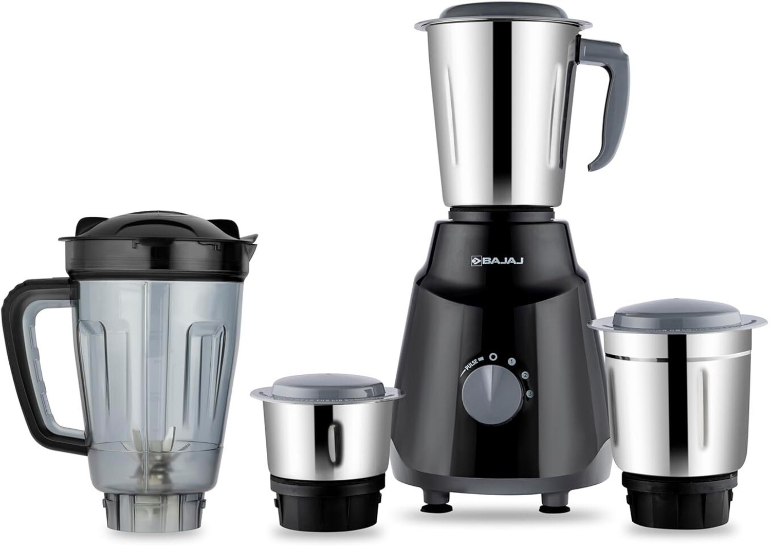 Image of Crompton Ameo Classic 750 W Juicer Mixer Grinder (Ameo Classic 750W Mixer Grinder | 4 Jars | Black)