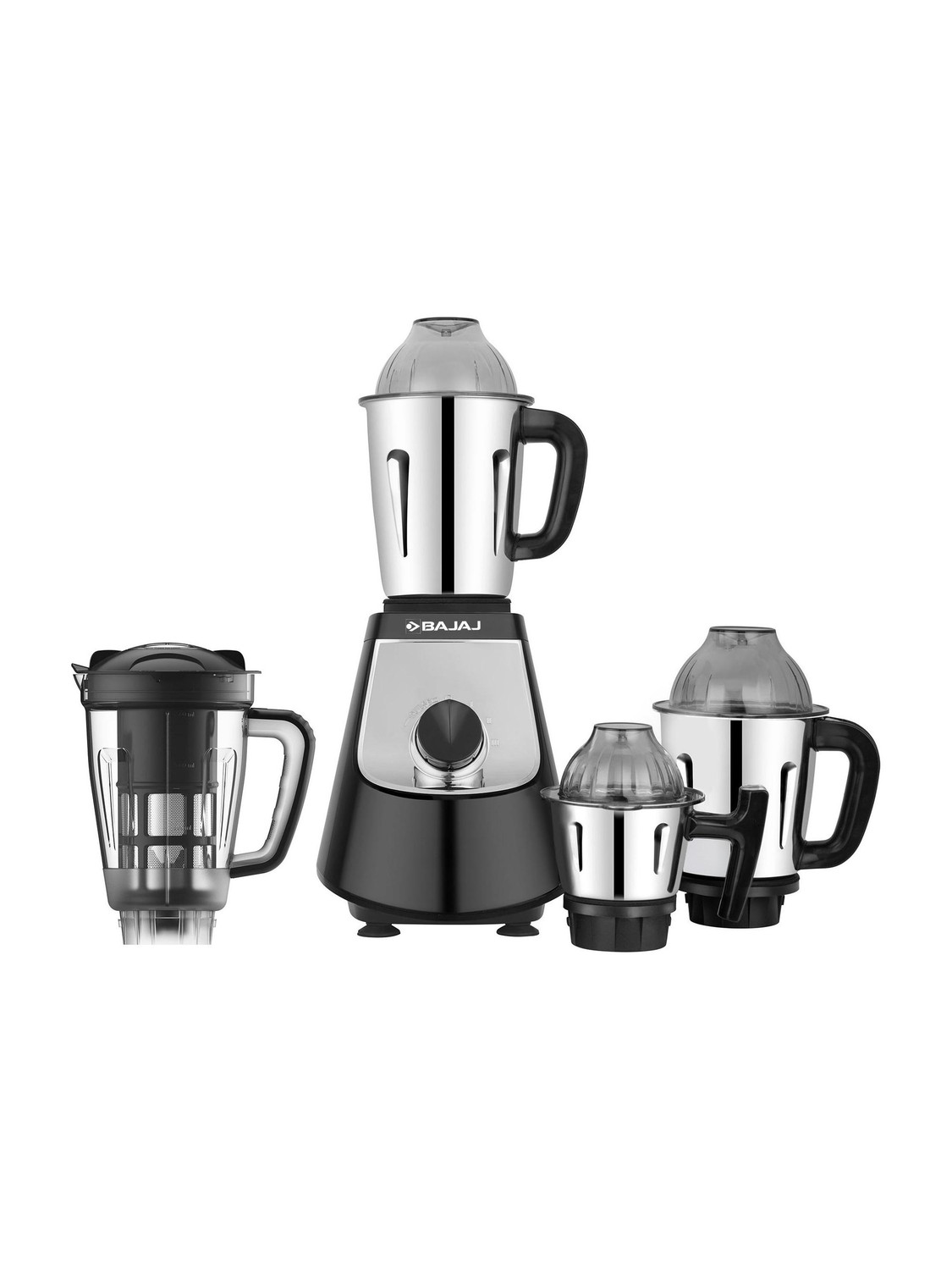BAJAJ Military 1000W Mixer Grinder Jet Black - Image 1