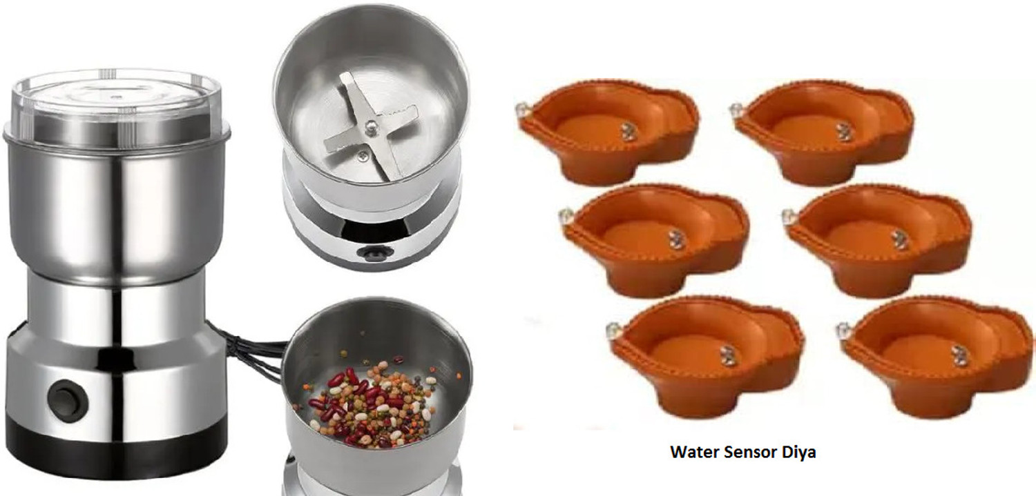 Image of Manasa Pro 450 W Juicer Mixer Grinder (Portable Grinder, USB Rechargeable Mini Grinder, Electric Grinder for mix 74 | 1 Jar | Silver)