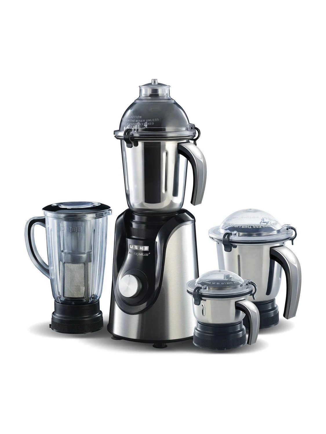 USHA Maximus Plus 800W Mixer Grinder MP800MX4 - Image 1